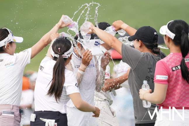 KLPGA 투어 2025시즌 롯데 오픈에서 우승한 박혜준