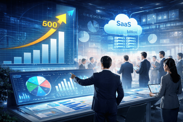 내년 AI, SaaS, 클라우드의 영향으고 공공SW·ICT 사업규모가 늘어날 전망이다(이미지=챗GPT)