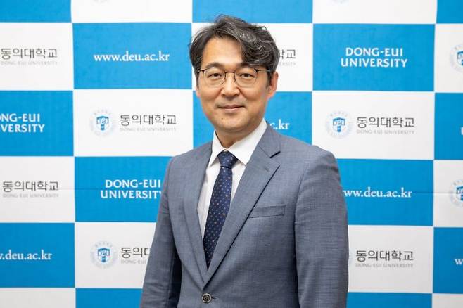 이정원 동의대학교 입학처장. 동의대학교