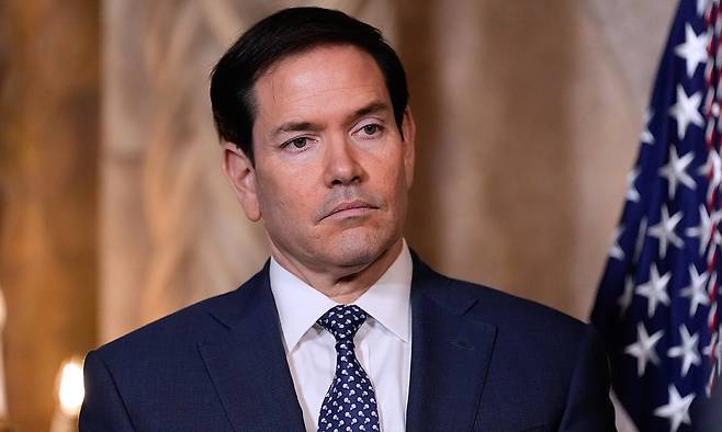 마코 루비오 미국 국무장관. AP연합뉴스