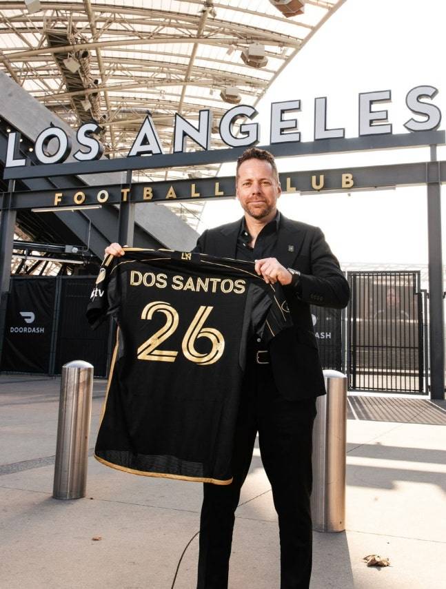 LAFC 새 감독 도스 산토스. LAFC 공식 채널 캡처