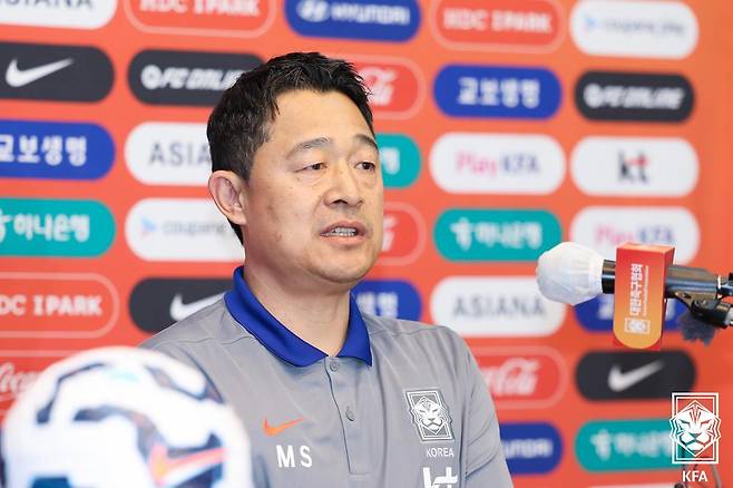 이민성 U-23 대표팀 감독. /사진=대한축구협회 제공