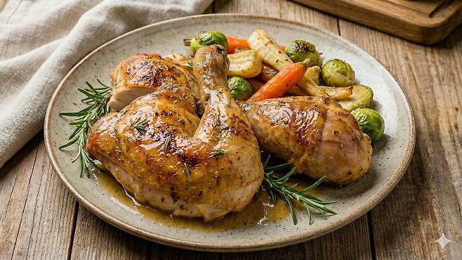 닭고기와 칠면조 고기 등 가금류는 과식 예방 및 혈당 수치 조절에 효과적이다｜출처: Gemini