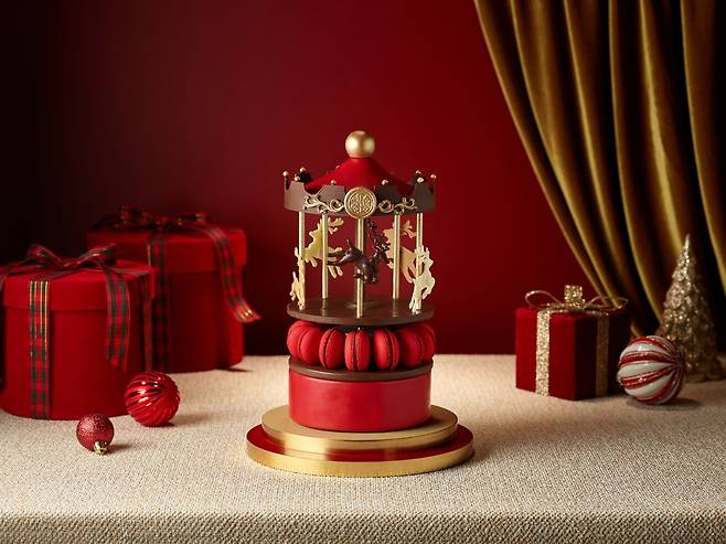 메리고라운드 멜로디 케이크.(인터컨티넨탈 파르나스 제공).