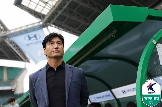 정정용 전북 현대 감독. (한국프로축구연맹 제공)