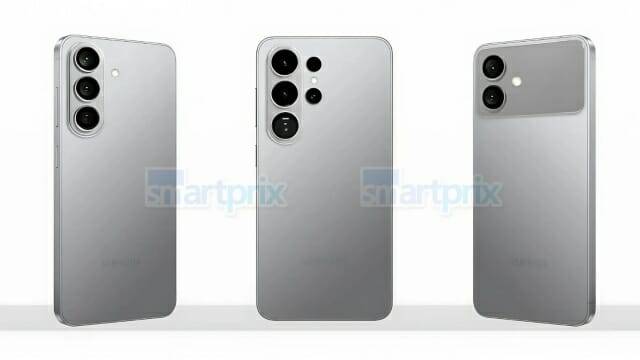 갤럭시S26 시리즈 렌더링 (출처=스마트프릭스)