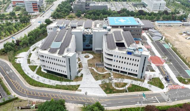 충북 음성군 충북혁신도시에 건립된 국립소방병원 전경. 사진 제공=서울대병원