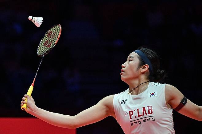 ▲ 안세영의 질주가 멈출 기미를 보이지 않자 중국 언론의 시선도 점점 날카로워지고 있다. 압도적인 성과 앞에서 기록을 인정하면서도 안세영이라는 거대한 벽 앞에서 중국 배드민턴이 느끼는 위기감의 표출이다. ⓒ연합뉴스/AFP