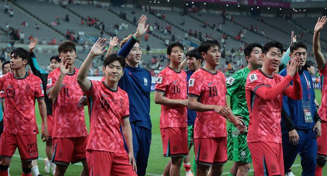 홍명보 감독이 이끄는 대한민국 축구 대표팀은 11회 연속 월드컵 본선 진출에 성공했다. 사진=연합뉴스