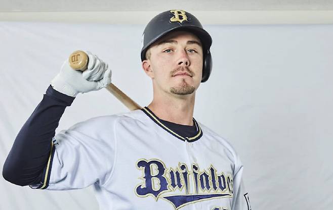 오릭스 버팔로스 시절 제리드 데일. 사진제공=제리드 데일 SNS