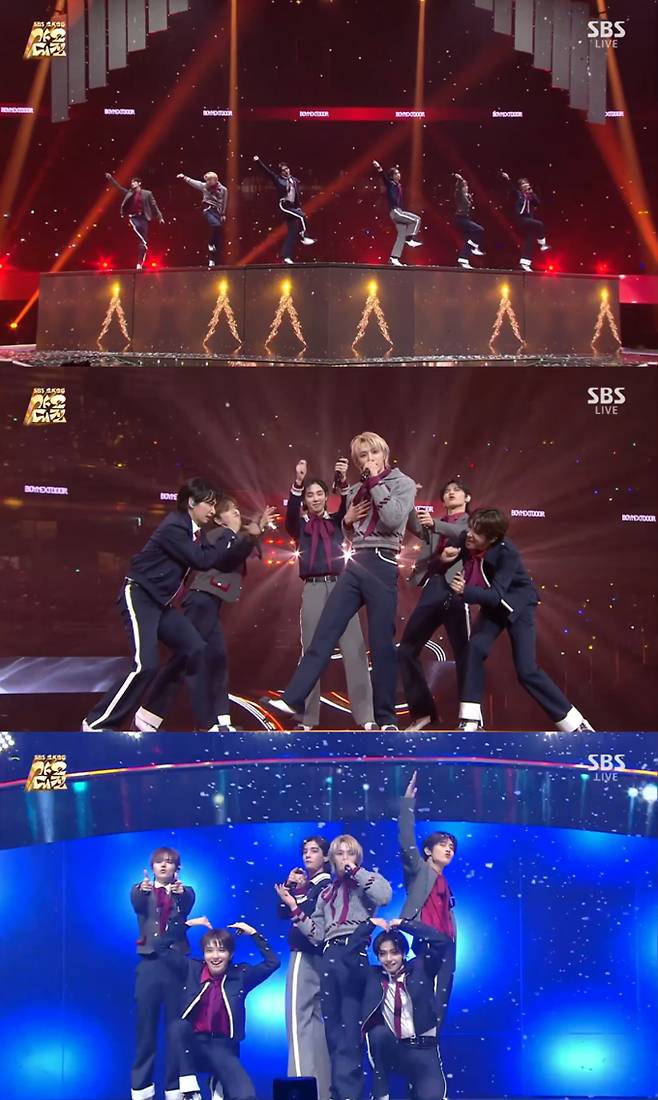 ‘SBS 가요대전’ 보이넥스트도어, 떼창 폭발 무대 (제공: SBS)