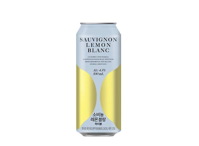 GS25에서 출시한 소비뇽레몬블랑하이볼(500ml) 상품(사진 GS리테일)