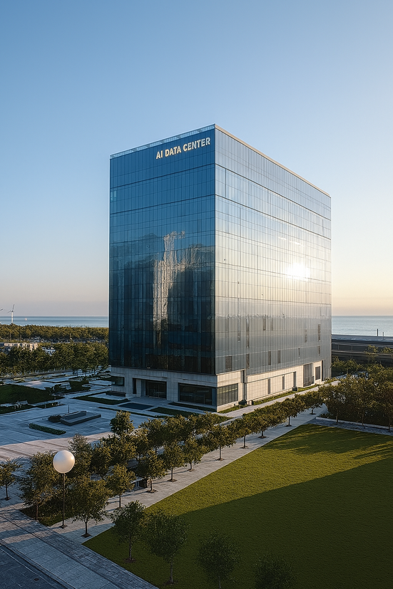 2027년 가동 예정인 'SK AI 데이터센터 울산' 조감도 ⓒSK그룹