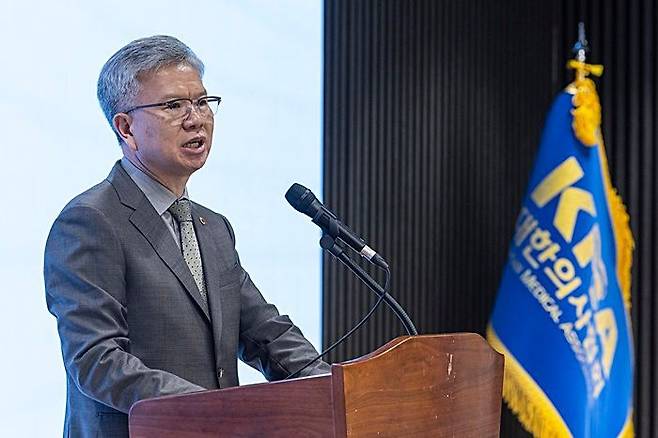 김택우 대한의사협회장 ⓒ연합뉴스