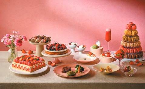 올겨울 딸기는 채널에 따라 경험·일상·루틴으로 소비가 분화되고 있다. 그랜드 인터컨티넨탈 서울 파르나스의 스트로베리 고메 부티크. [사진 그랜드 인터컨티넨탈 서울 파르나스]