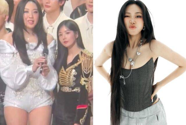 래퍼 이영지가 권은비와의 '투샷' 사진에 충격을 받은 사연을 이야기했다./유튜브 채널 '찰스엔터', 이영지 소셜미디어