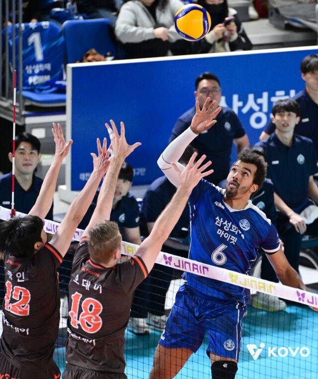 삼성화재 아히./KOVO