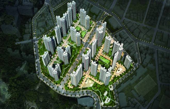 하남스타포레 1, 2차 조감도