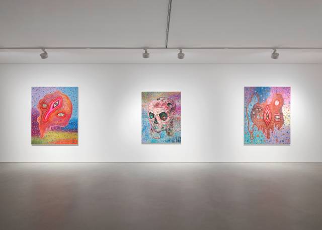 서울 삼청동 국제갤러리에서 열리고 있는 장파의 개인전 '고어 데코' 전시 전경. 사진 제공=국제갤러리