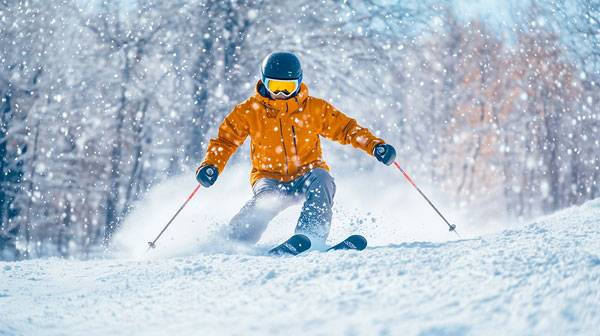 스키나 스노보드를 타기 전에는 최소 10분 이상 스트레칭을 해 몸을 충분히 풀어주는 것이 좋다./사진=클립아트코리아