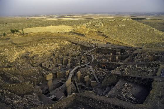 1만2000여 전 튀르키예 지역에 만들어진 신전 괴베클리 테페. [사진 까치]