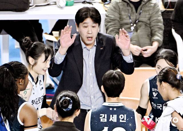 한국도로공사 김종민 감독./KOVO