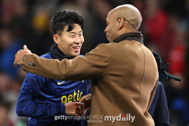 앙리와 손흥민/게티이미지코리아