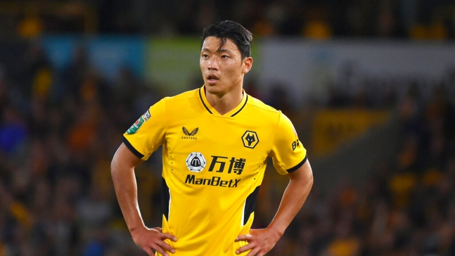 프리미어리그 울버햄프턴 공격수 황희찬. AP연합뉴스