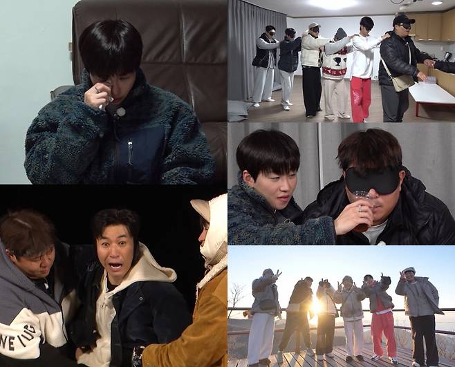 '1박 2일' 딘딘, 2025년 마지막 여행서 눈물.."입수하러 가시죠" 자청