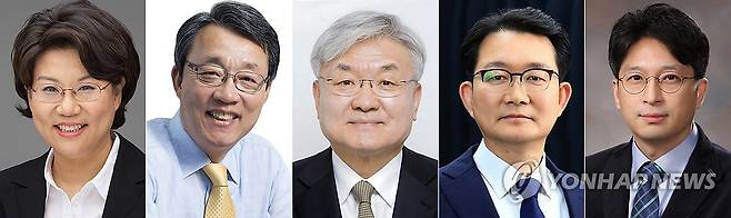 이재명 대통령, 장·차관급 인사 (서울=연합뉴스) 대통령실은 28일 이재명 대통령이 장·차관급 인사를 단행했다고 전했다.
    초대 기획예산처 장관에 이혜훈 전 의원(왼쪽부터), 국민경제자문회의 부의장에 김성식 전 의원, 국가과학기술자문회의 부의장에 이경수 인애이블퓨전 의장, 농림축산식품부 차관에 김종구 전 농식품부 식량정책실장, 국토교통부 제2차관에 홍지선 남양주시 부시장. 2025.12.28 [대통령실 제공. 재판매 및 DB 금지] photo@yna.co.kr