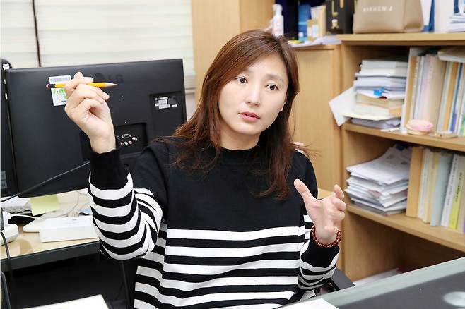 ▲ 광명시의회 정지혜 운영위원장.