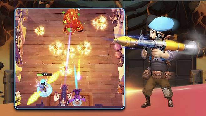 게임 ‘로얄 아처로 vs 보스’ 스틸컷 (사진=Yi Mei)