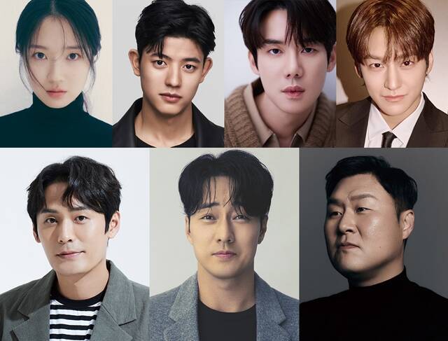 배우 김혜윤 로몬 유연석 김범 윤경호 소지섭 최대훈(왼쪽 위부터 시계방향)이 '2025 SBS 연기대상' 시상자로 나선다. /각 소속사