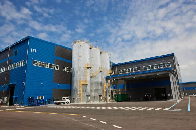 성일하이텍 새만금 3공장 내 사일로(저장고)