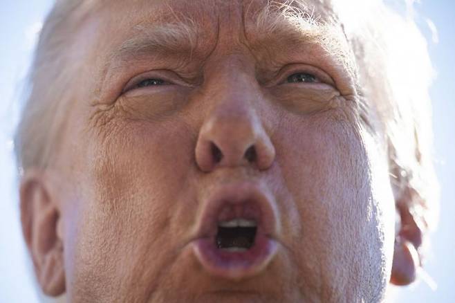 도널드 트럼프 미국 대통령. UPI연합뉴스