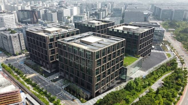 이랜드 마곡 글로벌 R&D 센터 전경. [이랜드그룹 제공]