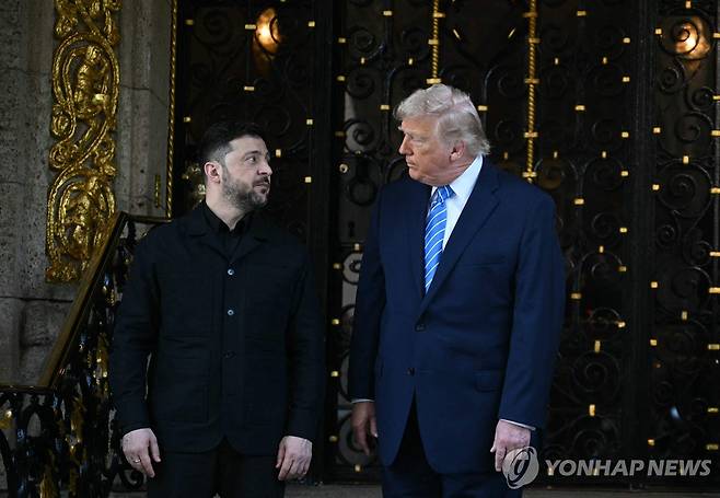 트럼프-젤렌스키 회동 [AFP 연합뉴스]