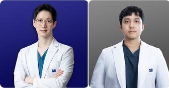 SD동물의료센터 김규창 외과 원장(왼쪽)과 장주필 영상의학 센터장 ⓒ 뉴스1