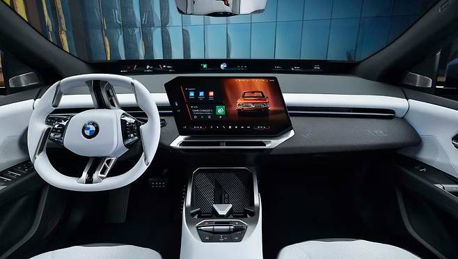 BMW의 iX3 내부.  /사진=BMW