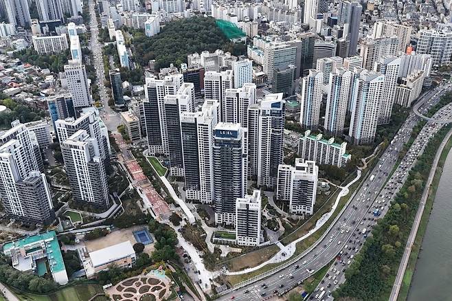 청담르엘 전경. 사진=롯데건설