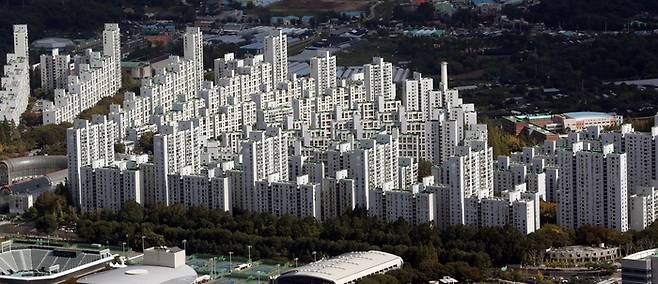 송파구 올림픽선수촌아파트 전경. [한주형기자]