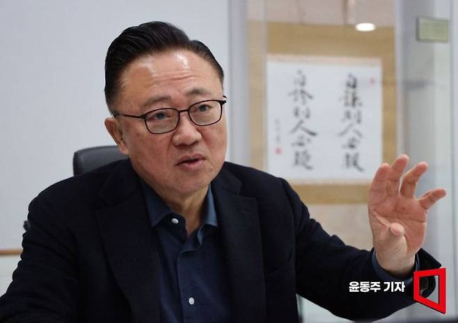 고동진 국민의힘 의원이 30일 서울 여의도 국회의원 회관에서 아시아경제와 인터뷰를 하고 있다. 윤동주 기자