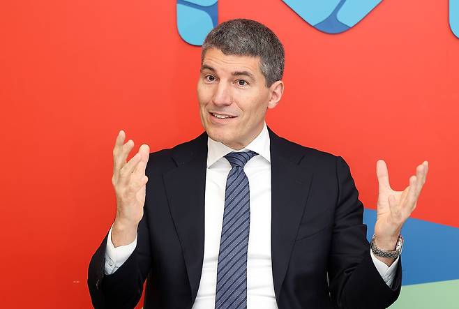 머크 헬스케어 글로벌 난임사업부 총괄 알렉산더 슈타인바흐 수석부사장. /머크