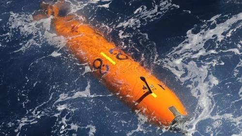 말레이시아항공 MH370편 수색 작업에 투입되는 자율 수중 탐사 로봇 [오션 인피니티 홈페이지 캡처. 연합뉴스]