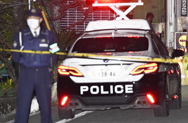 일본 경찰. AP 뉴시스 자료사진 (기사와 직접 관련 없음)