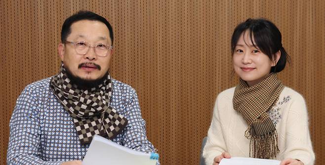 주필호 씨(왼쪽)와 오정미 씨.