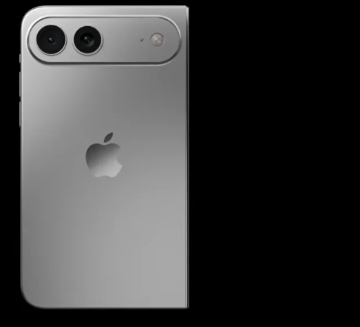 화면을 접었을 때 아이폰 폴드 렌더링. 사진=폰아레나