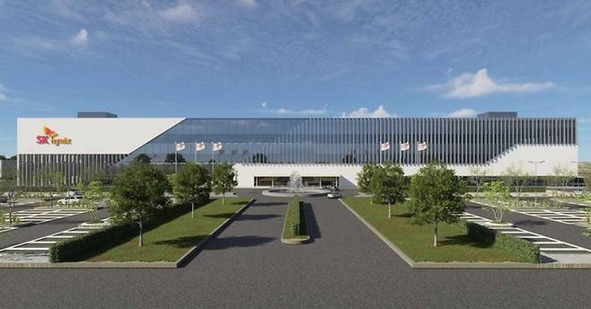 SK하이닉스 미 인디애나주 첨단 패키징 공장 조감도(사진=SK하이닉스)