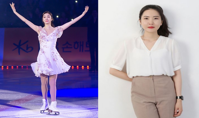 Figure skating icon Kim Yu-na (left) and Park Sae-rom, a professor of industrial engineering at the Ulsan National Institute of Science and Technology, were both born in 1990, the Year of the White Horse.