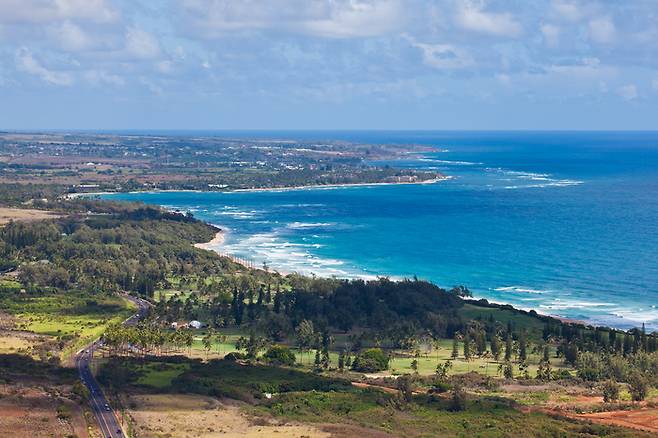 카우아이의 관문으로 불리는 리후에 지역 /사진= 하와이 관광청 한국 사무소